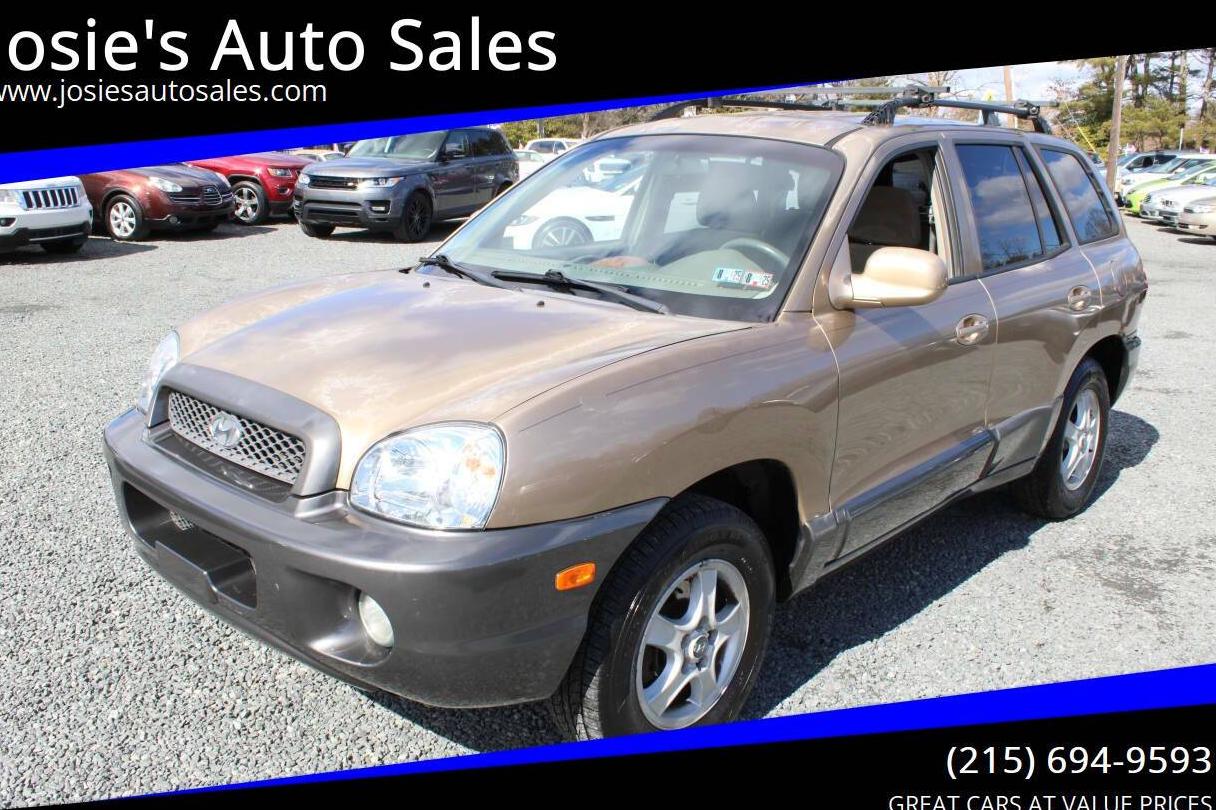 HYUNDAI SANTA FE 2003 KM8SC73D53U556465 image